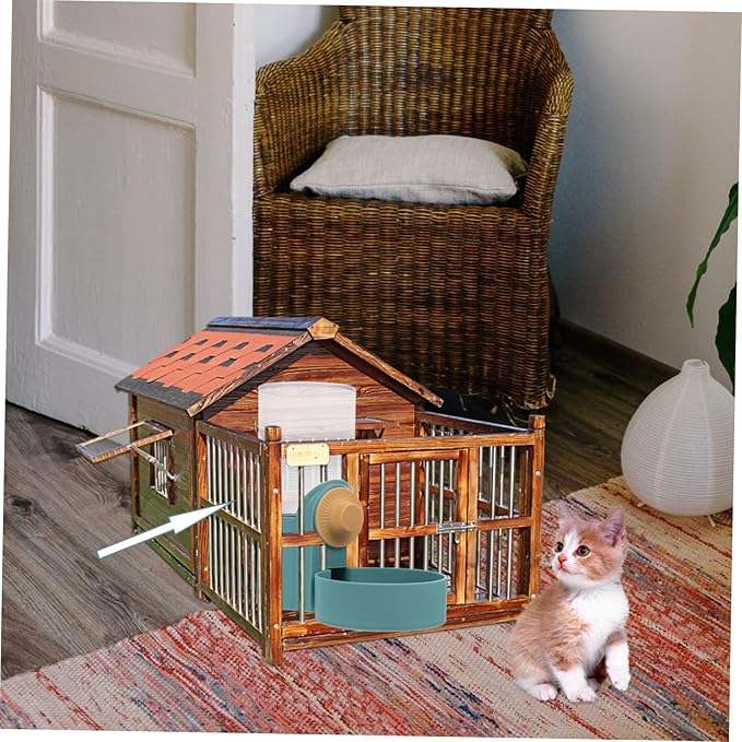 1Pc Automatic Dog Cat Water Feeder Hanging Water Dispenser for Dogs and Cats for Pet Hydration for Cages Easy Installation