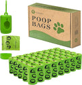 Dog Poop Bags Rolls with Dispenser - Scented & Leak-Proof Dog Waste Bags in Green/Black, 13x9 Inch Extra Large Poop Bags for Dogs, 120/360/630 Counts