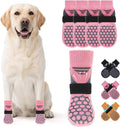 KOOLTAIL Dog Socks for Hot/Cold Pavement, Breathable & Warm Dog Socks to Prevent Licking Paws, Non Slip Pet Boots & Paw Protectors for Hardwood Floor,Grippy Shoes for Small Medium Large Senior Dogs