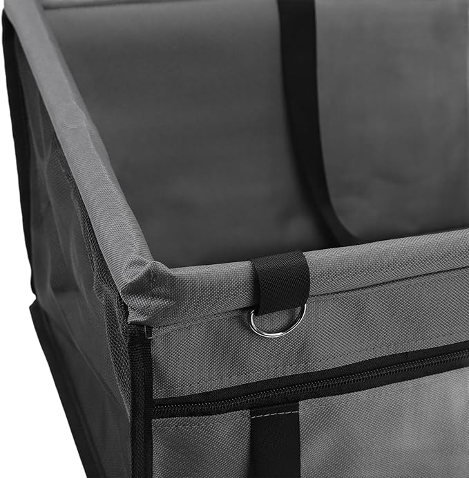 Dog Car Seat, Adjustable Belt Pet Car Seat Travel Bed with Nonslip Backing for Small Dogs in Cars Trucks SUVs