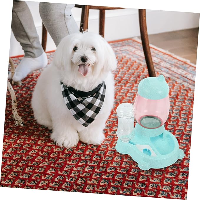 Cat Dog Automatic Feeder Pet Feeding Bowl Water Dispenser Bowl for Pet