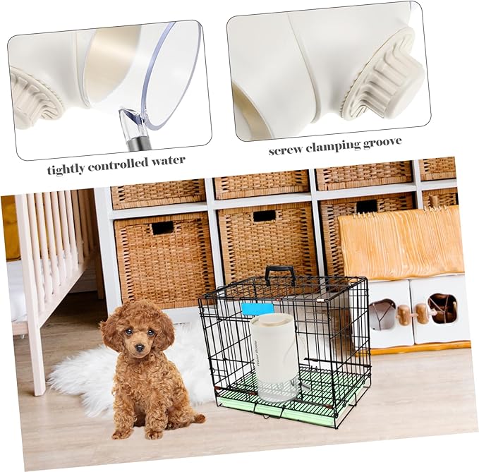 Automatic Pet Water Feeder Dispenser Hanging Cats for Travel Temporary Water Supply