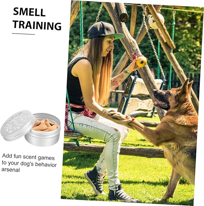 BESPORTBLE 10pcs Dog Scent Training Cases Scent Detection Tools for Dog Nose Work and Search Training for Reducing Stress and Enhancing Smell Skills