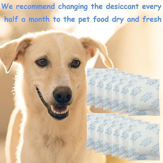 6-Pack Replacement Desiccant Bags for Voluas Automatic Pet Feeders Cat Dog Feeders Desiccant Bag (6)