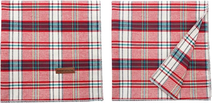 Elegant little tail Dog Bandana, Christmas Dog Bandana 1PC Dog Bandanas Holiday Bib Scarf Soft Washable Square Dog Scarf Adjustable Dog Kerchief for Small Medium Large Dogs