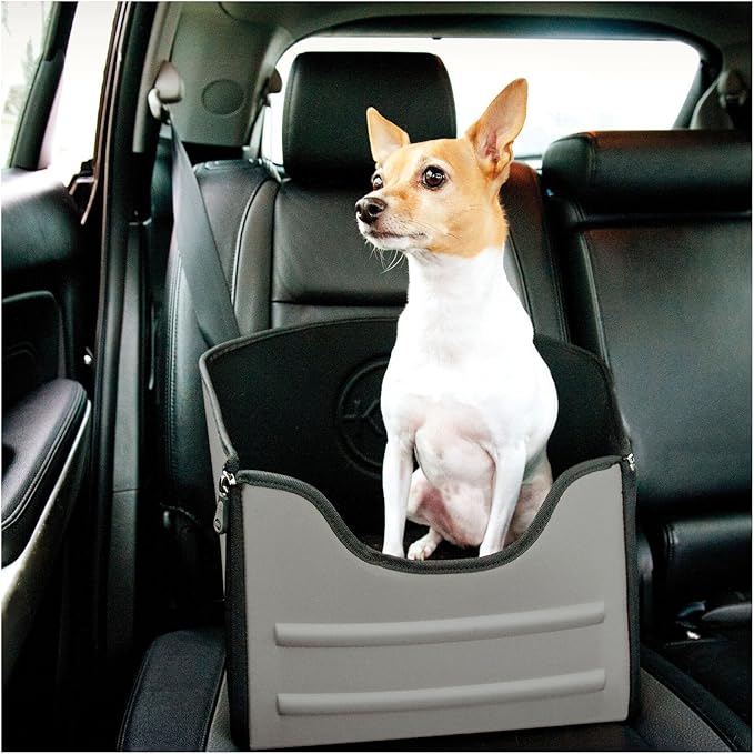 K&H Pet Products Mod Pet Safety Seat Gray 15" x 15" x 15"