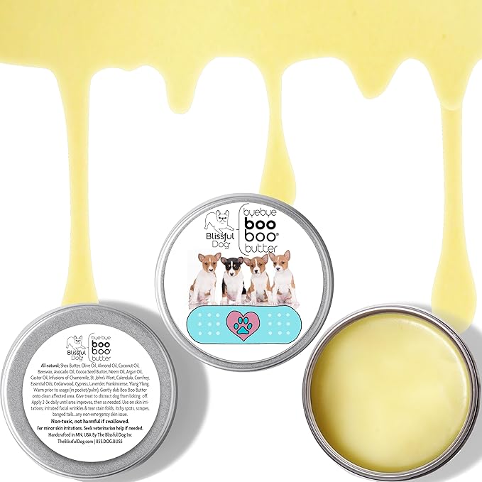 The Blissful Dog Basenji Boo Boo Butter, 4-Ounce