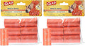Glad for Pets Large Dog Waste Bags, Scented, Tear-Resistant, 6 Rolls | Heavy Duty Poop Bags for Fast and Easy Waste Cleanup | 6 Rolls, 90 Bags Total (Pack of 2)