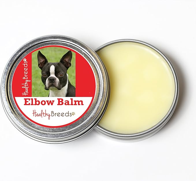 Healthy Breeds Boston Terrier Dog Elbow Balm 2 oz