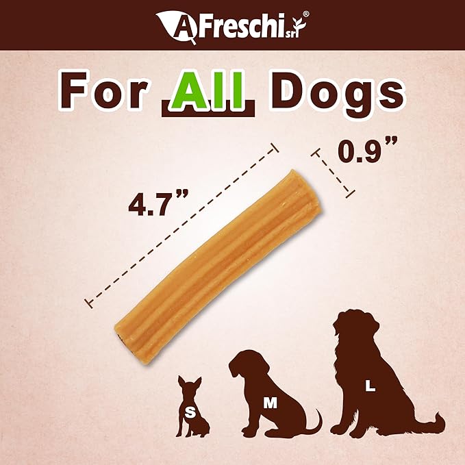 Afreschi Chicken Dog Treats, All Natural, Healthy & Easily Digestible, Grain-Free Puppy Chews, Low-Fat, Human Grade Training & Rewards Dog Snacks, Chicken Sliced, 24 oz Pack