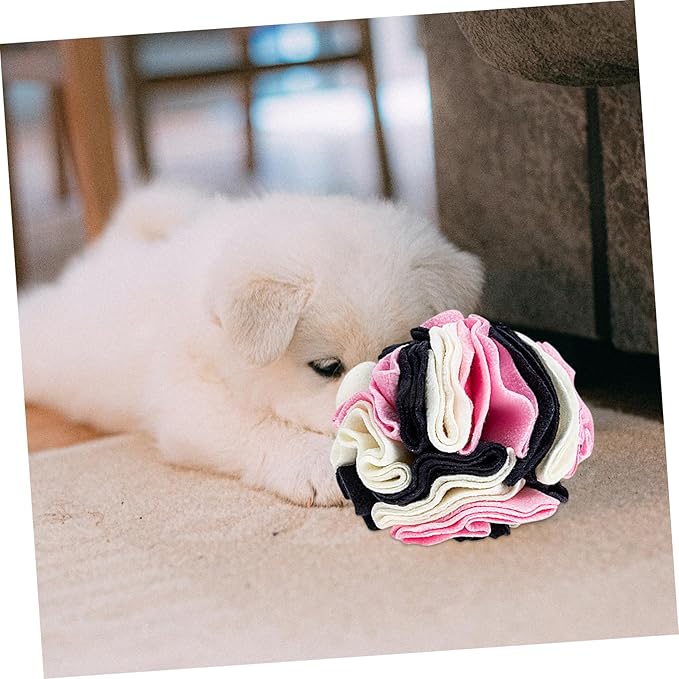 Pet Sniffing Interactive Chewing Toy for Dogs Food Dispenser for Puppies Engaging Slow Feeder for Indoor and for Reducing Stress and Enhancing Smell