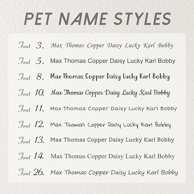 Anavia Personalized Pet ID Tags, Stainless Steel Glossy Laser Engraved Dog Cat Collar Name Tags, Multiple Colors Shapes Sizes (Dog Tag, Small)