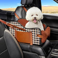 Center Console Dog Car Seat,Pet Puppy Car Seat,Middle Console Dog Armrest Booster Seat for Small Dogs