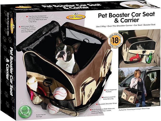 Etna Pet Store Booster/Carrier/Car Seat for Cats and Dogs
