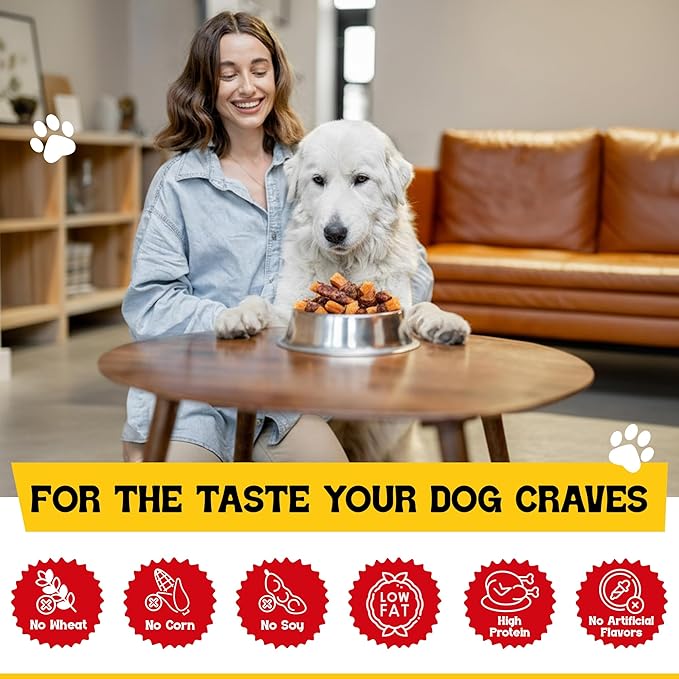 Beefeaters Sweet Potato Wrap with Chicken – Dog Treat. No Corn, Wheat, Soy or Gluten, Low Fat, Whole Muscle Jerky, Ideal for Training & Snacks