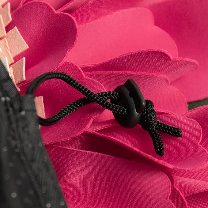 Snuffle Mat for Dogs Cat Pet Treats Slow Feeding Mat Durable Interactive Puzzle Toys for Stress Relief, Encourages Natural Foraging Skills, Enrichment to Keep Dogs Busy Round 20Inch(Hot Pink)