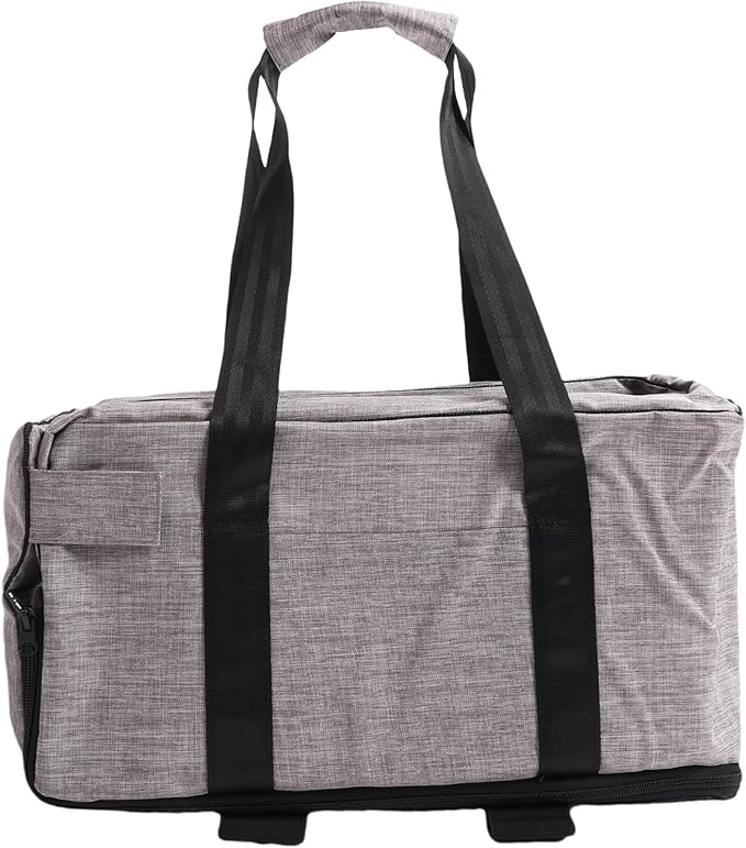 Center Console Dog Car Seat, Multipurpose Portable Pet Booster with Safety Tether and Pockets for Small Dogs, Easy Installation on SUV Truck