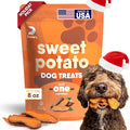 Davie's Sweet Potato Dog Treats - Healthy, Natural, Low Fat Chews Made in USA Only, 0.5 lb. Bag