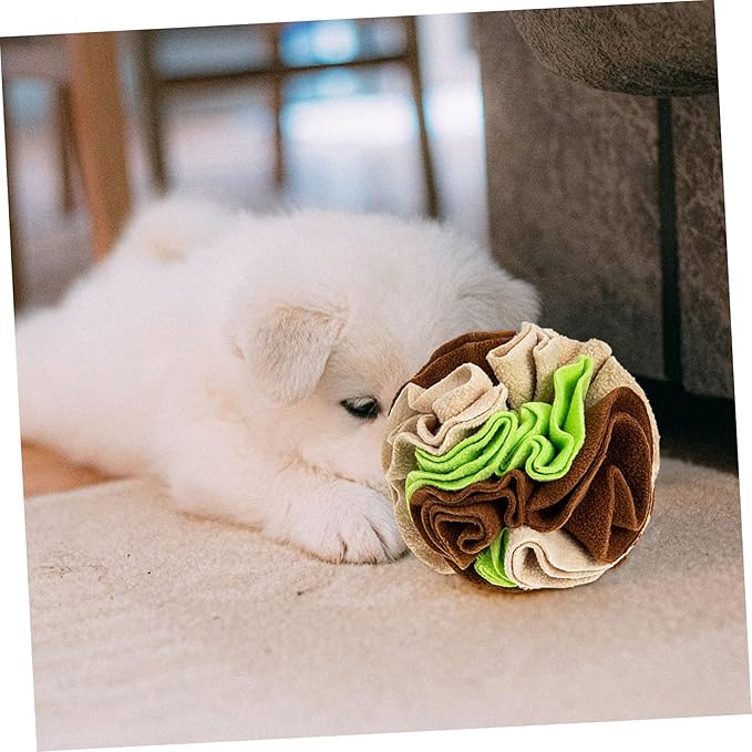 YARNOW Dog Sniffing Ball Pet Food Leakage Toy for Slow Eating and Engaging Playtime Upgraded Sniffing Ball for Puppies and Dogs for Indoor and Outdoor Fun