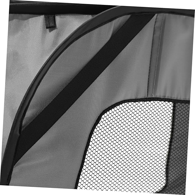 POPETPOP Portable Foldable Dog Car Bed Non Slip Thickened Pet Travel Kennel Crate for Large Dogs and Cats Car Seat Nest Easy to Install Suitable for Indoor and Outdoor Use