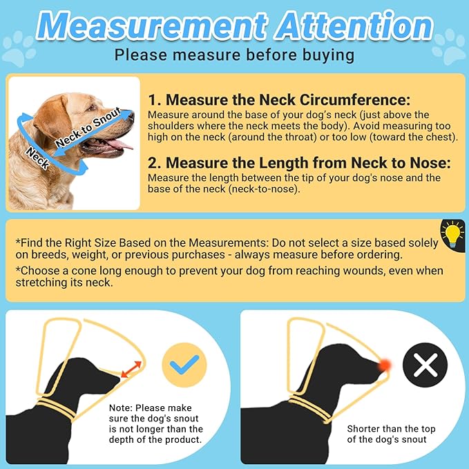 Dog Cone to Stop Licking, Clear Recovery Collar with Detachable Zipper, Sturdy Elizabethan Collar for Large Medium Small Dogs, Soft Adjustable Cone After Surgery Patented, Khaki XL