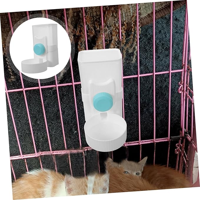 Automatic Pet Water Feeder Dog Water Dispenser for Cage Easy to Install Leak Design Suitable for Wire Spaces for Cats and Dogs Pet Supply