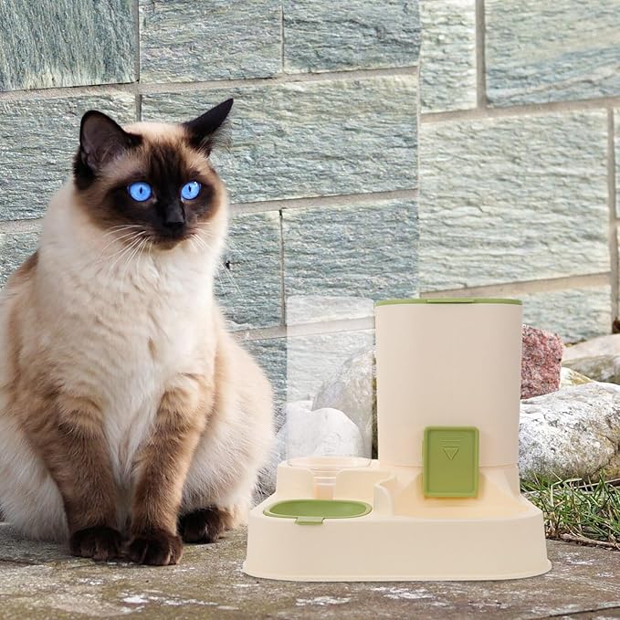 Milisten Automatic Pet Water Dispenser Food Separation for Dogs and Cats Generation Capacity Easy to Use for Home Professional Pet Stores Design
