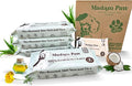XL Organic Unscented Pet Wipes - Paws Body Butt - Plant Based Bamboo Pet Wipes - Thick Hypoallergenic & Textured for Cleansing & Gentle Hydrating Cat & Puppy Dog Wipes for Travel