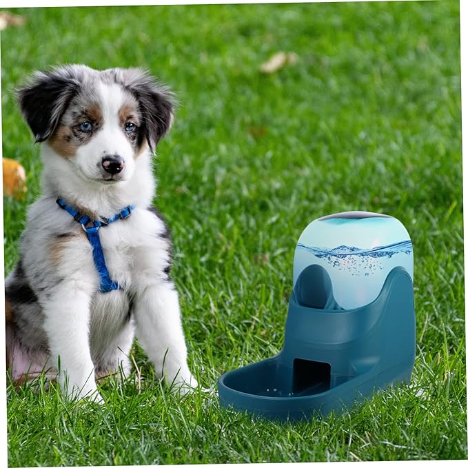 1pc Automatic Pet Water Dispenser Capacity Convenient Feeder for Dogs Cats and Pets Detachable and Easy to Non- Base Design
