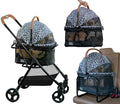 Pet Gear, A Vermont Family Owned Company Since 1936, 3-in-1 Travel System, View 360 Stroller Converts to Carrier and Booster Seat with Easy Click N Go Technology, for Small Dogs & Cats, 4 Colors