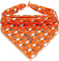 Elegant little tail Fall Dog Bandana, 1PC Girl Boy Dog Bandanas Halloween Bib Scarf Soft Washable Square Dog Scarf Adjustable Dog Kerchief for Small Medium Large Dogs