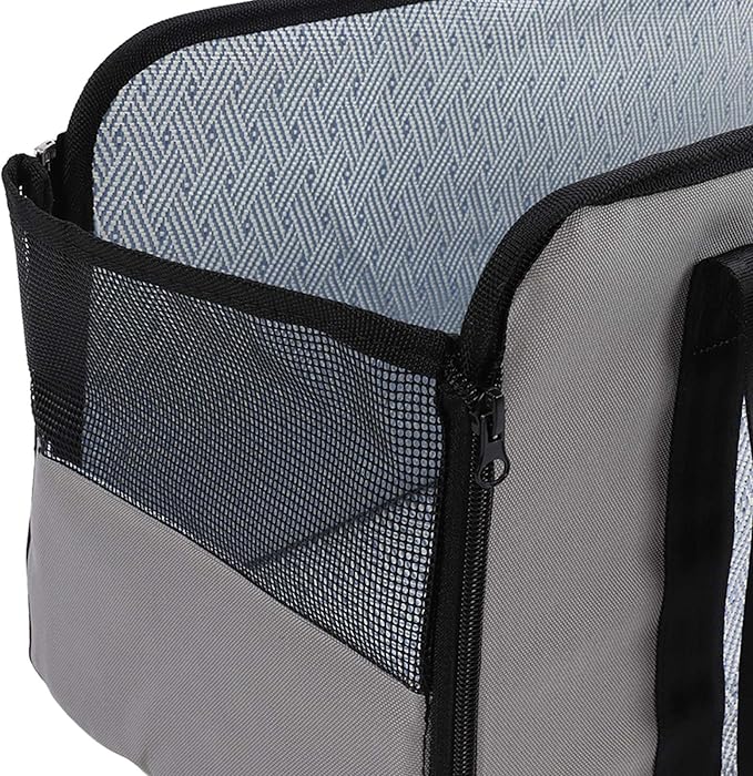 Dog Booster Seat, Portable High Strength Cat Car Chair Basket Comfortable Travel Dog Carseat for Pet Puppy Travel