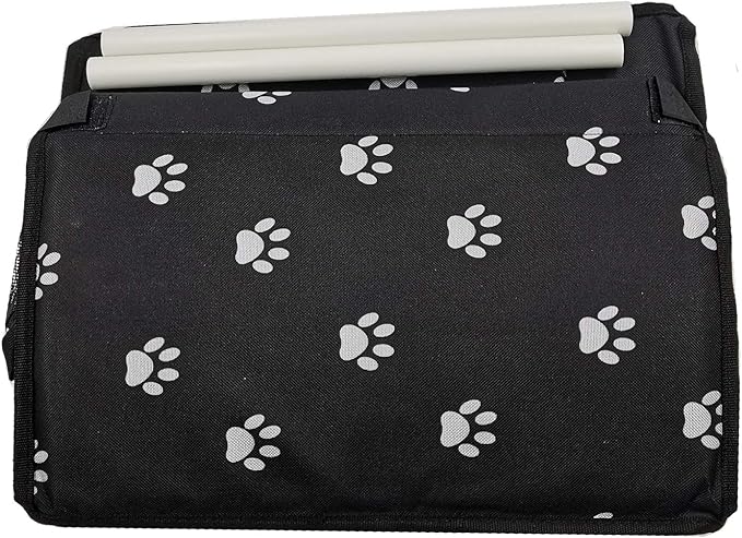 Dog Car Seat Car Booster Seat Travel Carrier Cage Oxford Breathable Folding Soft Washable Travel Bags for Dogs Cats or Other Small Pet
