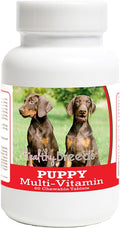 Healthy Breeds Doberman Pinscher Puppy Dog Multivitamin Tablet 60 Count
