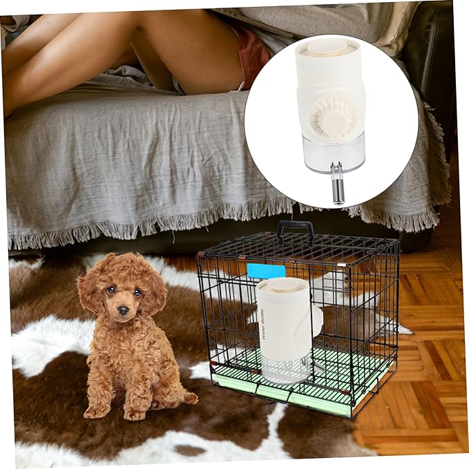 BESPORTBLE Dog Automatic Water Dispenser Hanging Pet Feeder for Dogs Capacity and Easy to Install and for Home and Travel