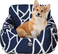 Soft & Comfortable Dog Booster Seat - Small, Medium & Large - Detachable, Washable, Secure Clip-on Safety Leash