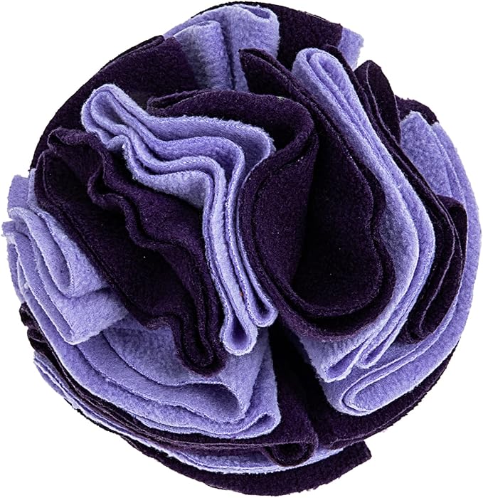 SUPVOX Pet Sniffing Ball Interactive Foraging Toy for Dogs Upgraded Fleece Material Stimulates Smell Reduces Boredom for Playtime and Training Activities