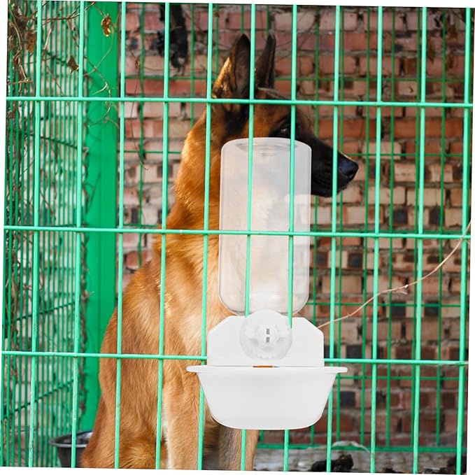 Happyyami Pet Water Feeder Rabbit Food Automatic Waterer Bunny Water Bowl Outdoor Bird Feeder Outdoor Dog Bowl Cat Water Feeder Bunny Water Dispenser Rabbit Waterer Rabbit Cage Poultry