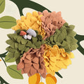 Colorful Pet Snuffle Mat for Dogs Rabbits Hamsters, Slow Feeding Nose Work Mat, Pet Enrichment Sniffing Pad for Boredom and Digestion (V4)