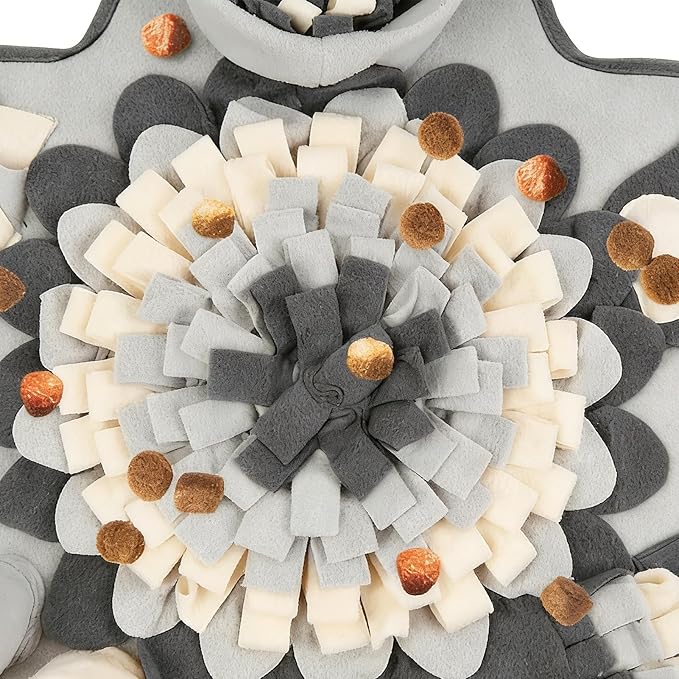 Dog Snuffle Mat - Puppy Foraging Toy Pad, Interactive Pet Slow Feeder Mat, Non Slip hides Treats Playboard | Engaging Feeding Puzzle Activity for Home Apartment Office Indoor Living Room