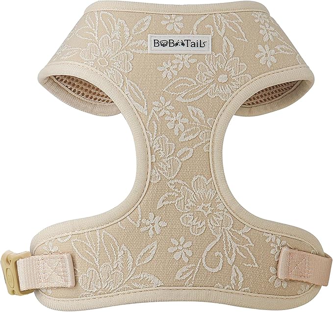 No Pull Dog Vest Harness for Small&Medium Dogs, Side Clip Adjustable Pet Vest, Soft Breathable, Fashion Dog Harnesses for Walking, Running, Shopping (Nude, XS)