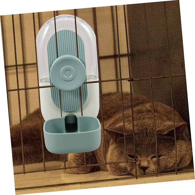 Cat Feeder Dispenser Puppy Feeder Dispenser Automatic Water Bowl Safe for Indoor Pets