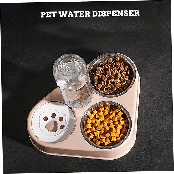 Cat Dog Water Dispenser Bottle Automatic Pet Feeder Capacity Leakproof