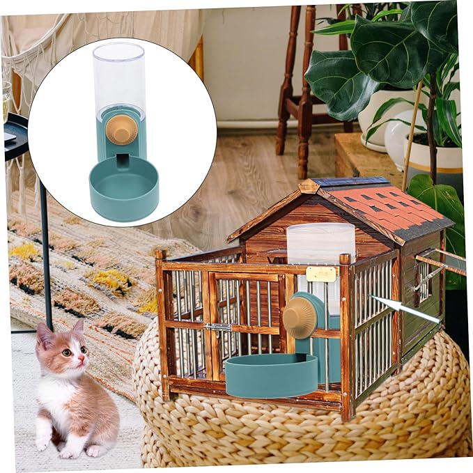BESPORTBLE 1pc Automatic Hanging Pet Water Dispenser Water Feeder Capacity for Cats and Dogs Easy to and Maintain