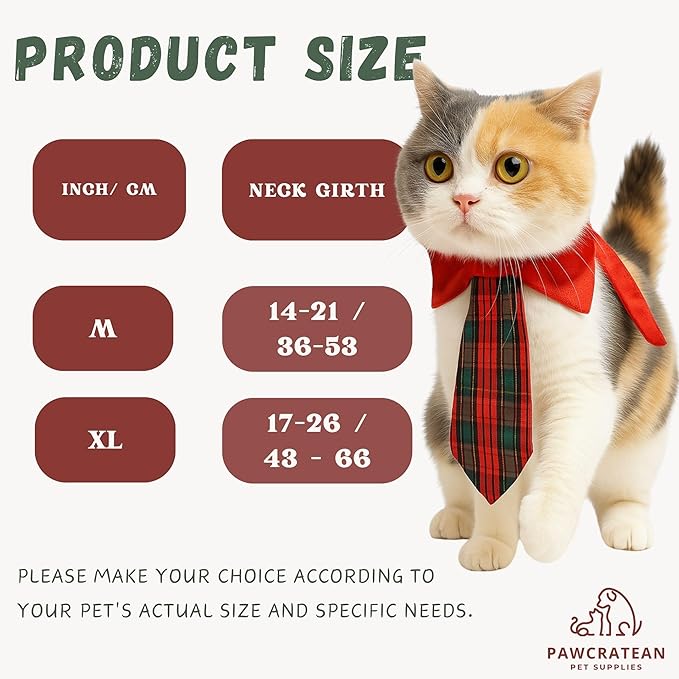 Pet Custom Dog Custom Cat Custom Hoodie, Sporty Look, Funny Gift, Halloween Holiday (Red Tie & Scarf Set, Medium)