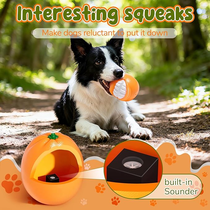 Squeak Dog Toys for Medium/Large Dogs, Dog Toys to Keep Them Busy,Interactive Dog Chew Toys for Enhance The Relationship with Dog,Dog Toy for Indoor Outdoor Water Play Catch,Gift for Dog