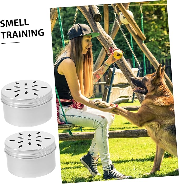 BESPORTBLE 10pcs Dog Scent Training Tool Odor Training Holders for Nose Work Scent Containers for Dogs for Working and Sessions
