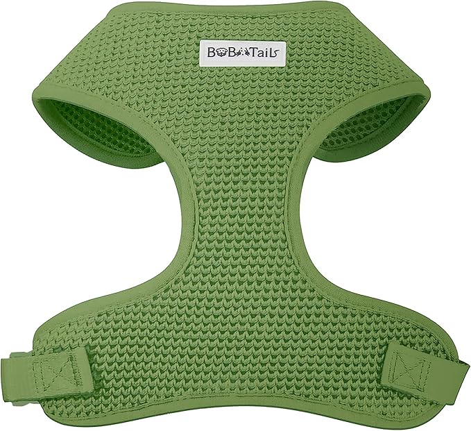 No Pull Dog Vest Harness for Small&Medium Dogs, Side Clip Adjustable Pet Vest, Soft Breathable, Fashion Dog Harnesses for Walking, Running, Shopping (Khaki Green,XS)