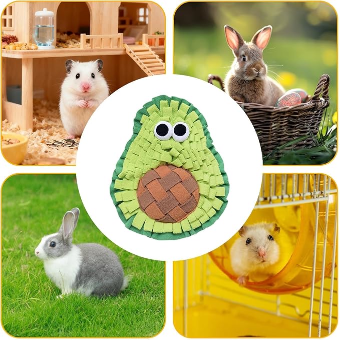 Pet Sniffing Mat - Interactive Foraging Toy, Puppy Slow Eating with Enrichment Pad, Dog Training with Nose Work Activity, Medium Large Breed with Indoor Play Use, Foraging Mat for Home Garden