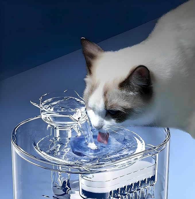 Intelligent Automatic Pet Water Dispenser, 4-Stage Filtration, for Cats, Dogs and Other Pets